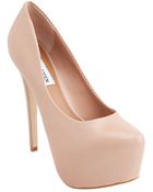 Steve Madden Dejavu Platform Pumps - Lyst
