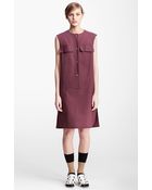 Marni Edition Sleeveless Poplin Dress - Lyst