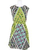Peter Pilotto Dress in Silk and Polyamide - Lyst