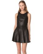 Rag & Bone Renard Leather Top - Lyst
