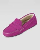 Cole Haan Sadie Shearlinglined Driver Tourmaline - Lyst