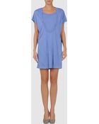 Designers Remix Short Dress - Lyst