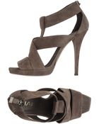 Halston Platform Sandals - Lyst