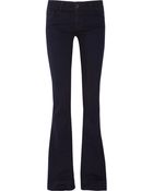 J Brand Lovestory Lowrise Flared Jeans - Lyst