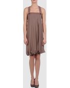 Jucca Short Dress - Lyst