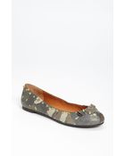 Marc By Marc Jacobs Mouse Ballerina Flat - Lyst