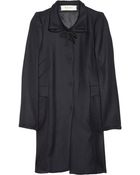 Marni Wool twill Coat - Lyst