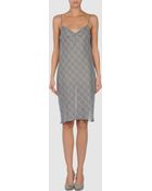 Niu Short Dress - Lyst