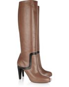 Pierre Hardy Leather Knee Boots - Lyst