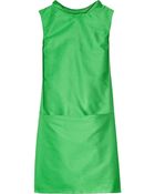 Victoria, Victoria Beckham Jacquard Cocoon Mini Dress - Lyst