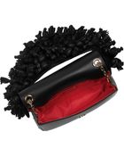 Christian Louboutin Artemis Embellished Leather Shoulder Bag - Lyst