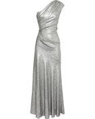 Donna Karan New York One-Shoulder Sequined Stretch-Mesh Gown - Lyst
