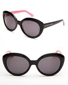 Kate Spade Chesley Round Cateye Sunglasses - Lyst