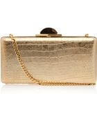 Elie Saab Aligator Print Clutch Bag - Lyst