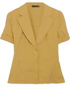 Donna Karan New York Stretch Cotton-Blend Shirt - Lyst