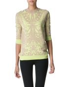McQ by Alexander McQueen Butterfly Knitted Jumper - Lyst