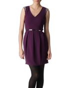 Oasis Holly Embellished Shift Dress - Lyst