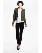 Iro Ashville Lambskin Leather Moto Jacket - Lyst