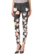 Mother The Looker Print Skinny Jeans - Lyst
