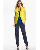 Vince Puffer Vest - Lyst