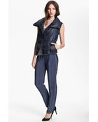 Vince Puffer Vest - Lyst