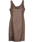 Armani Short Dresses - Lyst