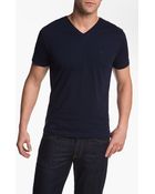 Versace Versace Vneck Tshirt - Lyst
