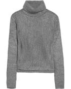 T By Alexander Wang Chunky Knit Turtleneck Sweater - Lyst