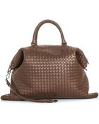Bottega Veneta Small Intrecciato Messenger - Lyst