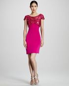 Notte By Marchesa Beaded Cocktail Dress - Lyst