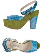 L'Autre Chose Platform Sandals - Lyst