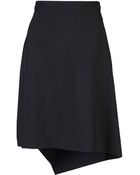 Vivienne Westwood Anglomania Asymmetric Skirt - Lyst