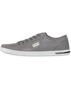 Dolce & Gabbana Uk Logo Plaque Leather Sneakers - Lyst