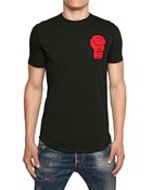 DSquared2 Boxing Glove Cotton Jersey T-Shirt - Lyst