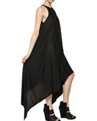 Gareth Pugh Long Jersey Dress - Lyst