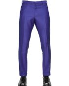 Jil Sander Mohair Wool Blend Formal Trousers - Lyst