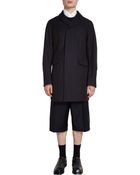 Jil Sander Overcoat - Lyst