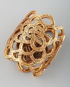 Oscar de la Renta Looped Lace Cluster Cuff - Lyst