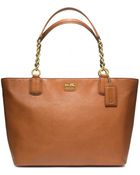 Coach Madison Leather Large Tote - Lyst