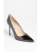 Manolo Blahnik Bb Pointy Toe Pump - Lyst