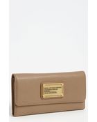 Marc By Marc Jacobs Classic Q Long Trifold Wallet - Lyst
