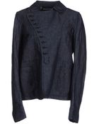 Emporio Armani Denim Outerwear - Lyst
