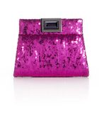 Kara Ross Sequin Clutch - Lyst