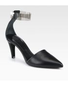 Tibi Shane Leather Ankle Strap Sandals - Lyst