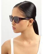 Lanvin Resin Wayfarer-Inspired Sunglasses - Lyst