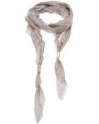 Gucci Logo Scarf - Lyst