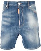DSquared2 Denim Short - Lyst