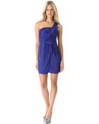 BCBGMAXAZRIA Palais One Shoulder Dress - Lyst