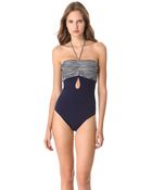 3.1 Phillip Lim Gathered Halter One Piece - Lyst