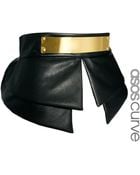 Asos Curve Asos Curve Peplum Plate Detail Waist Belt - Lyst